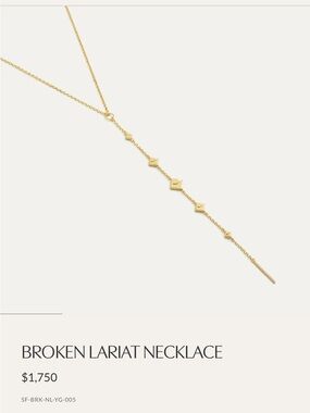 Authentic Savannah Friedkin Necklace